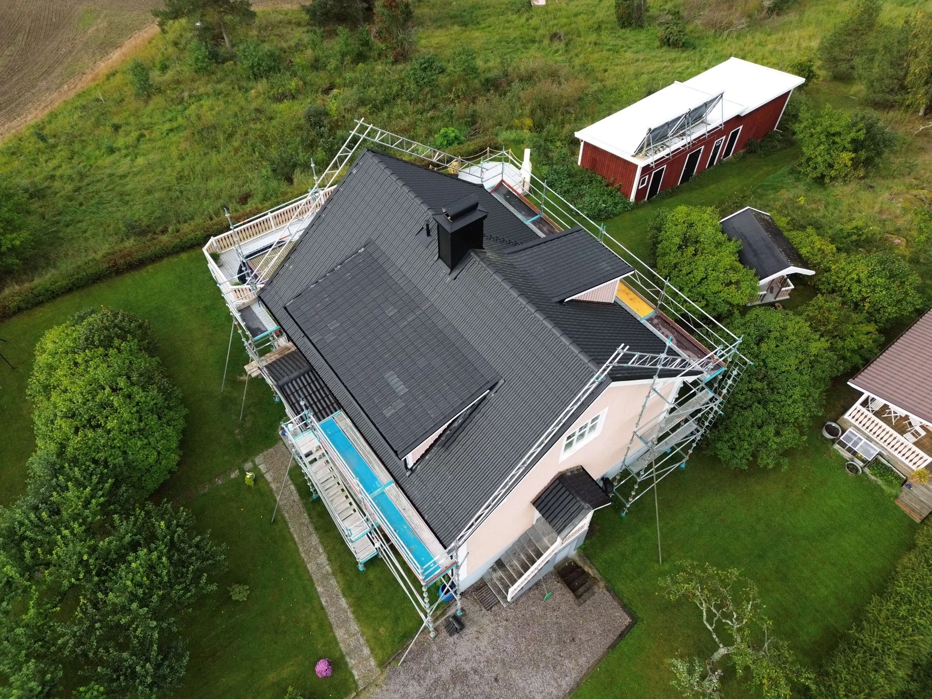 Plåtarbete från JBE Takspecialisterna