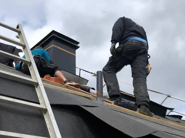 Plåtarbete från JBE Takspecialisterna