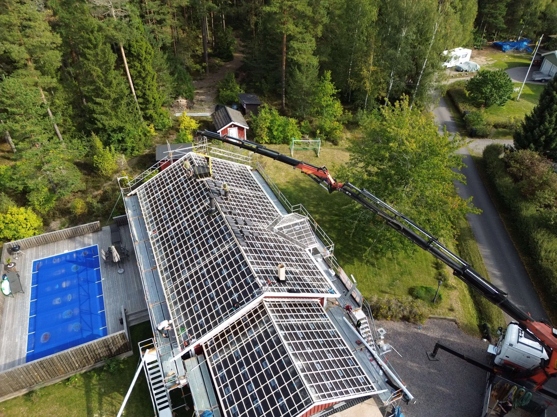 Plåtarbete från JBE Takspecialisterna